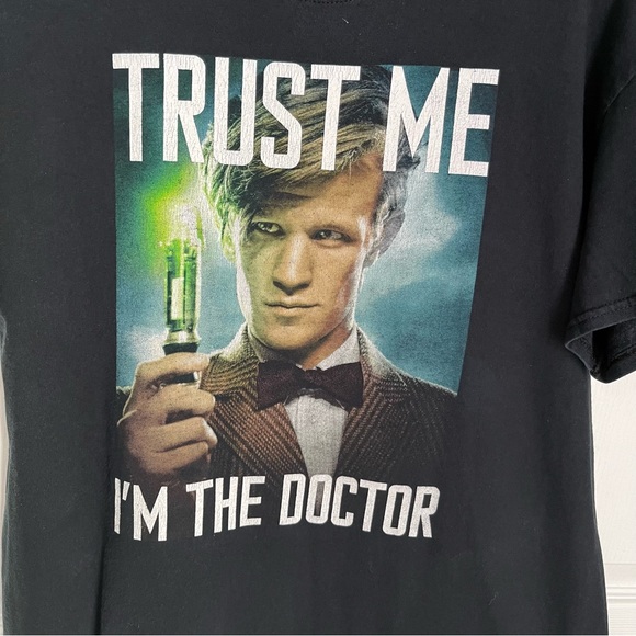 DOCTOR WHO T-SHIRT - TRUST ME - Picture 3 of 5
